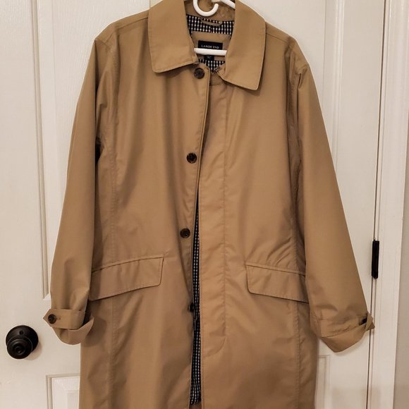 Lands' End Other - Mens Lands' End Trench Coat - Size Medium (38-40)
